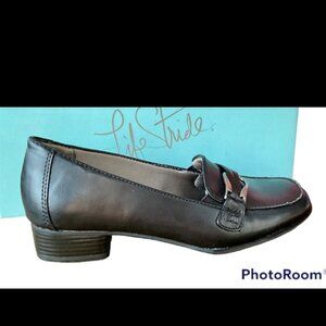 New Life Stride Bishop Black Loafers Soft System Shang Yang Shoes Size 6 NIB